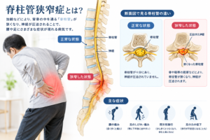 脊柱管狭窄症のイメージ画像